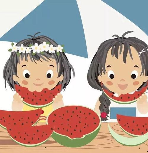 吃瓜漫画头像女动漫,动漫风吃瓜少女的欢乐日常